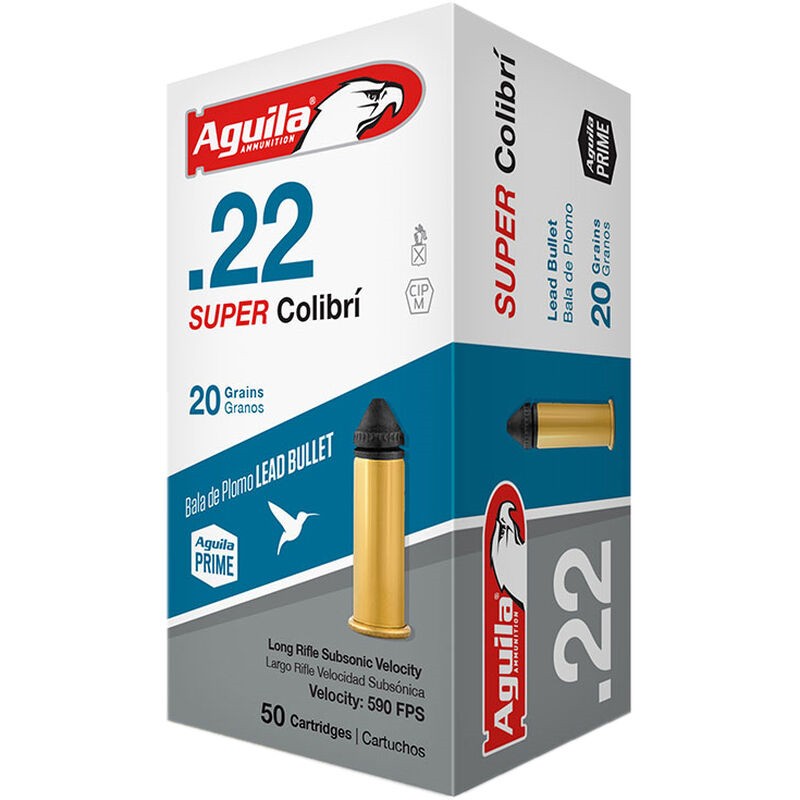 AGUILA 22LR S-COLIBRI 20GR 50 - Win Repeating Arms Promotion